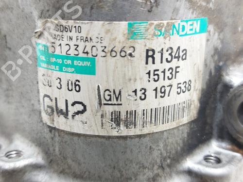 AC compressor OPEL CORSA C (X01) 1.3 CDTI (F08, F68) | BP20738361M34 