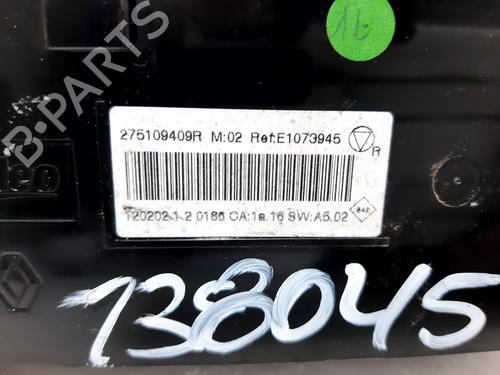 Climate control RENAULT SCÉNIC III (JZ0/1_)  | BP20752395I5 
