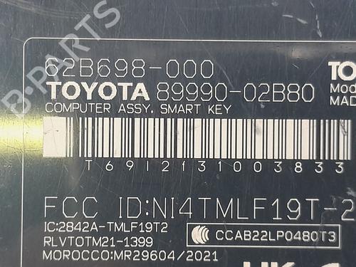 Electronic module TOYOTA COROLLA Hatchback (_E21_, _EA1_, _EH1_) | BP34239173M83 - Image 2