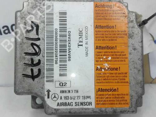 ECU airbags MERCEDES-BENZ M-CLASS (W163) ML 270 CDI (163.113) | BP20805117M53 