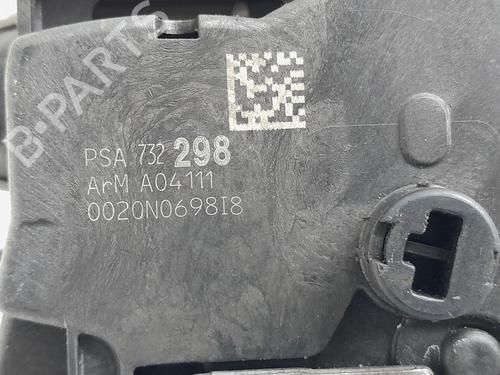 Rear right lock PEUGEOT 3008 I MPV (0U_) 2.0 HDi 150 / BlueHDi 150 | BP24219796C99 