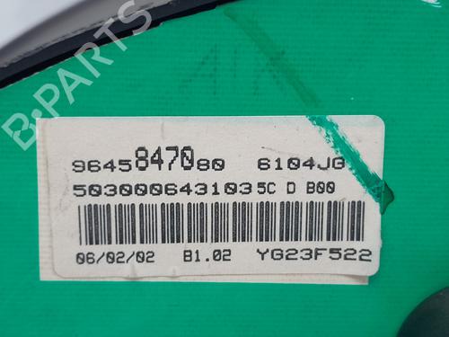 Instrument cluster PEUGEOT 206 Hatchback (2A/C) 2.0 HDI 90 | BP26914163C47 