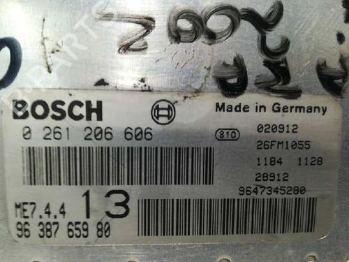 Engine control unit (ECU) CITROËN XSARA Coupe (N0) 1.6 16V | BP20794687M57 