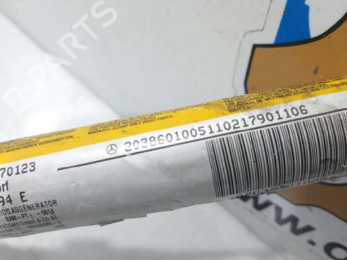 Right curtain airbag MERCEDES-BENZ C-CLASS (W203) C 220 CDI (203.006) | BP20809065C12 