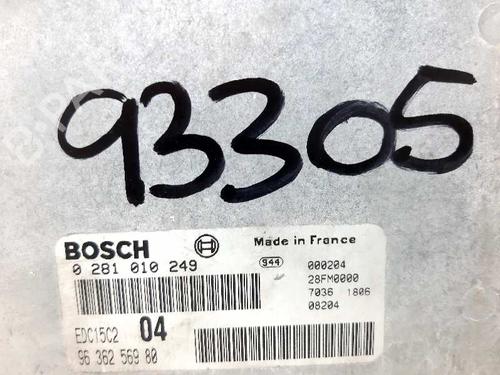 Engine control unit (ECU) CITROËN XSARA Coupe (N0) 2.0 HDI 90 | BP20733510M57 