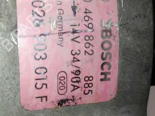Alternator AUDI 80 B3 Saloon (893, 894, 8A2)  | BP20783543M7 