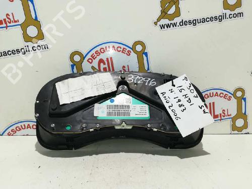 Instrument cluster PEUGEOT 307 Break (3E) 1.6 HDi 110 | BP20793747C47 