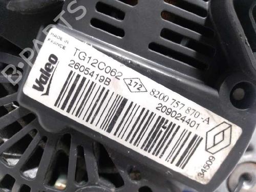 Alternator RENAULT MEGANE III Coupe (DZ0/1_) 1.9 dCi (DZ0N, DZ0J, DZ1J, DZ1K) | BP20791683M7 
