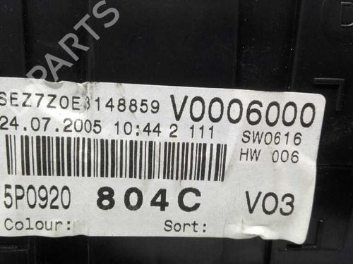 Instrument cluster SEAT ALTEA (5P1)  | BP20781667C47 