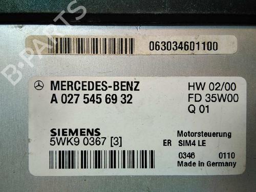 Engine control unit (ECU) MERCEDES-BENZ CLK (C208) CLK 230 Kompressor (208.347) | BP20791318M57 