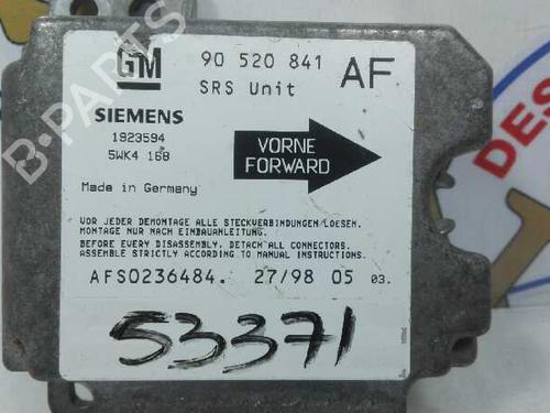 Kollisjonspute styreenhet OPEL ASTRA G Hatchback (T98) 1.6 16V (F08, F48) | BP20805962M53 
