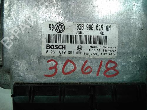 Engine control unit (ECU) VW GOLF IV (1J1)  | BP20792766M57 