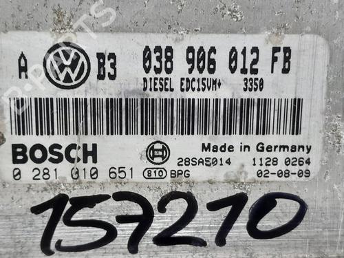 Engine control unit (ECU) VW GOLF IV (1J1) 1.9 TDI | BP20764417M57 