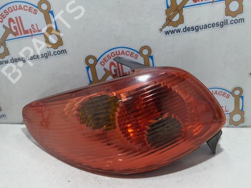 Used Left taillight PEUGEOT 206 Hatchback (2A/C) 1.4 LPG (75 hp) 20768771