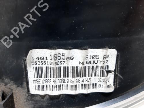 Instrument cluster PEUGEOT EXPERT Tepee (VF3X_) 2.0 HDi 120 | BP20754166C47 