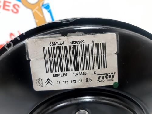 Servo brake CITROËN C4 CACTUS 1.6 BlueHDi 100 | BP20758472M42