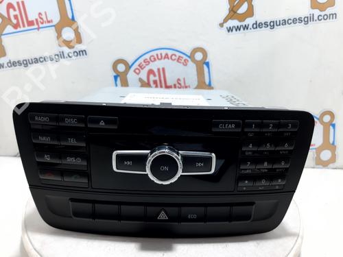 Used Radio MERCEDES-BENZ A-CLASS (W176) A 200 CDI (176.001) (136 hp) 20753257