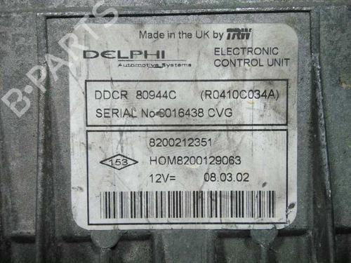 Engine control unit (ECU) RENAULT CLIO II (BB_, CB_)  | BP20797317M57 
