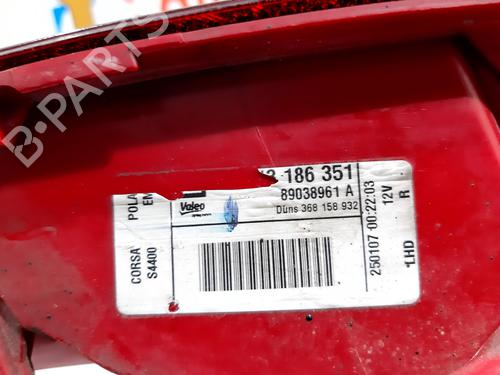 Right taillight OPEL CORSA D (S07) 1.3 CDTI (L08, L68) | BP20755787C35 