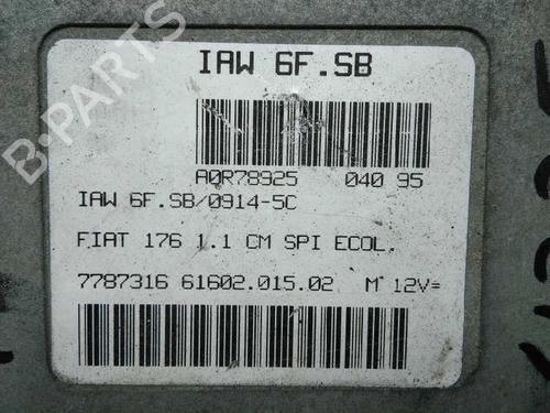 Engine control unit (ECU) FIAT PUNTO (176_) 55 1.1 | BP20799889M57 