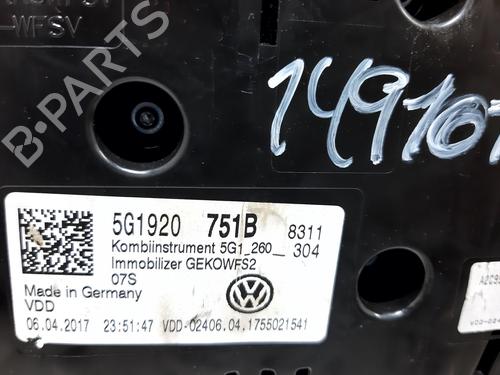 Kombiinstrument VW GOLF VII Variant (BA5, BV5) 1.6 TDI | BP21828528C47 