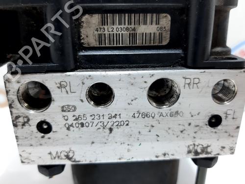 ABS pump NISSAN MICRA III (K12) 1.2 16V | BP20758525M43 
