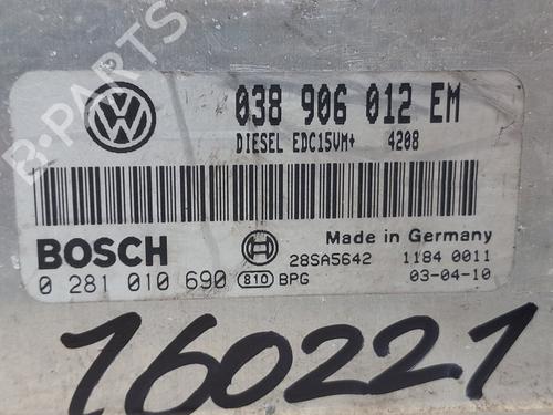 Engine control unit (ECU) SEAT IBIZA III (6L1)  | BP20766648M57