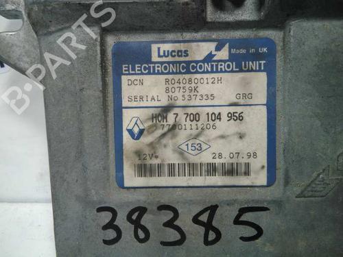 Engine control unit (ECU) RENAULT KANGOO (KC0/1_) D 65 1.9 (KC0E, KC02, KC0J, KC0N) | BP20797585M57 