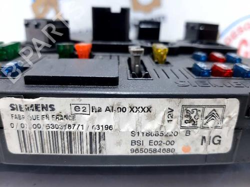 Fuse box PEUGEOT 206 Hatchback (2A/C) 2.0 HDI 90 | BP20736158E1 