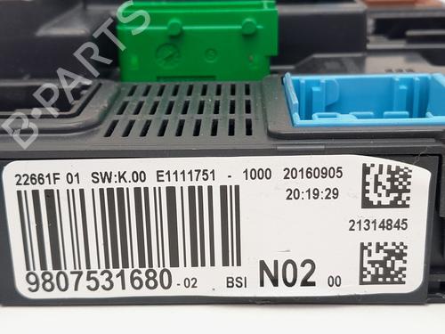 Sikringsdåse PEUGEOT 208 I (CA_, CC_)  | BP29547770E1 