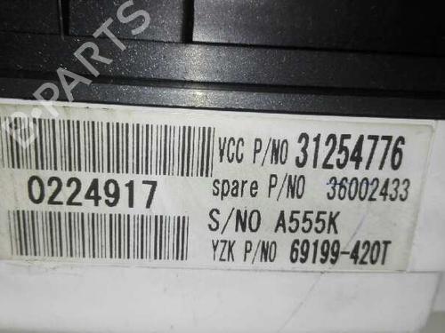 Instrument cluster VOLVO V50 (545) 1.6 D | BP20784523C47 