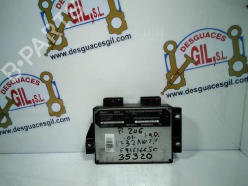 Used Engine control unit (ECU) PEUGEOT 206 Hatchback (2A/C) 1.9 D (69 hp) 20795837