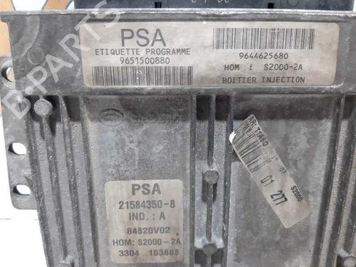 Engine control unit (ECU) PEUGEOT 206 Hatchback (2A/C)  | BP20733817M57 