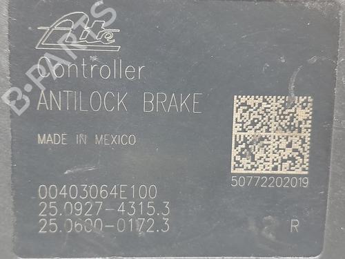 ABS pump CHRYSLER VOYAGER IV (RG, RS) 2.5 CRD | BP20763514M43 