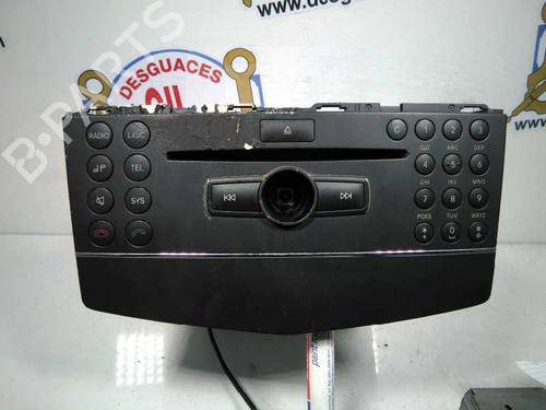 Used Radio MERCEDES-BENZ C-CLASS (W204) C 200 CDI (204.007, 204.006) (136 hp) 20801972
