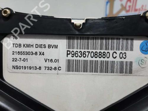 Instrument cluster PEUGEOT 307 (3A/C) 2.0 HDi 90 | BP20794791C47 