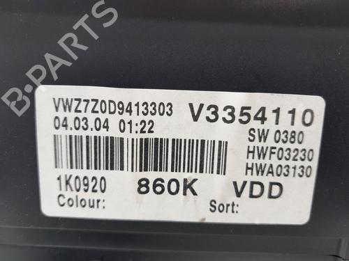 Instrument cluster VW GOLF V (1K1)  | BP24201724C47 
