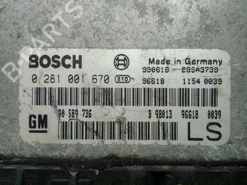 Engine control unit (ECU) OPEL ASTRA G Estate (T98) 2.0 DI (F35) | BP20799363M57 