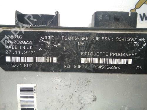 Engine control unit (ECU) CITROËN XSARA Coupe (N0) 1.9 D | BP20795896M57 