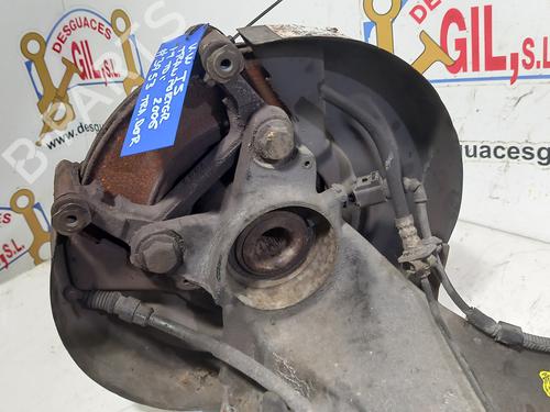 Left rear steering knuckle VW TRANSPORTER T5 Van (7HA, 7HH, 7EA, 7EH) 2.5 TDI | BP20749521M27 