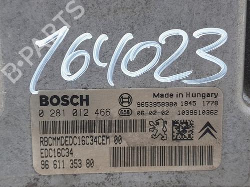 Engine control unit (ECU) CITROËN XSARA PICASSO (N68) 1.6 HDi | BP20769347M57 
