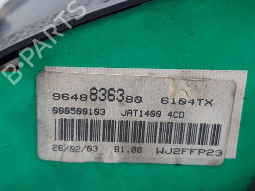 Instrument cluster CITROËN BERLINGO / BERLINGO FIRST MPV (MF_, GJK_, GFK_) 1.9 D (MFWJZ) | BP20761484C47 