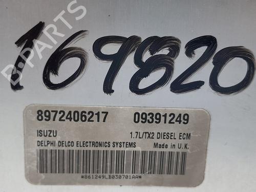 Engine control unit (ECU) OPEL ASTRA G Hatchback (T98) 1.7 DTI 16V (F08, F48) | BP21378055M57 