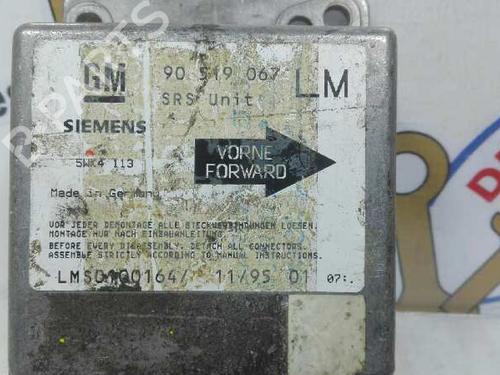 ECU airbags OPEL FRONTERA A (U92) 2.3 TD (5JMWL4) | BP20806210M53 