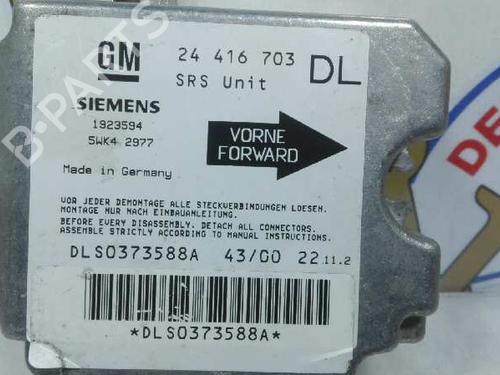 ECU airbags OPEL ASTRA G Hatchback (T98) 1.6 16V (F08, F48) | BP20806099M53 