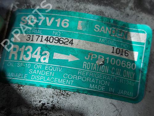 AC compressor HONDA ACCORD V (CE, CF_, CD) 2.0 TDi (CF1) | BP20740011M34 