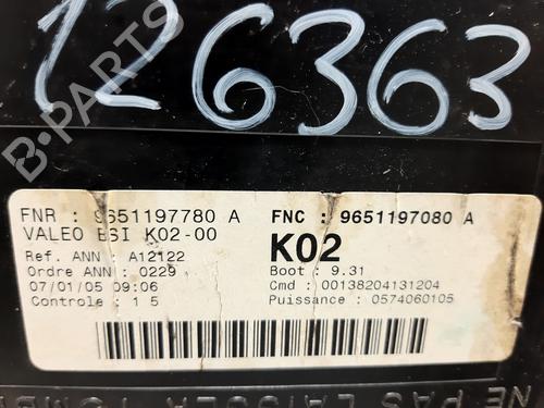 Fuse box PEUGEOT 307 (3A/C) 2.0 HDi 90 | BP20746227E1 