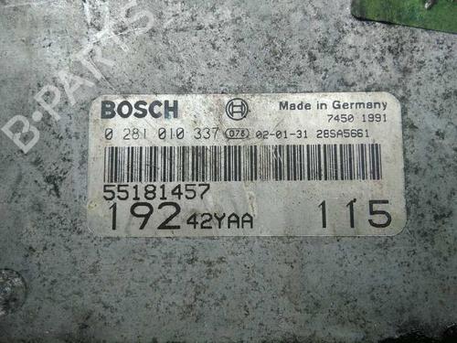 Engine control unit (ECU) FIAT STILO (192_) 1.9 JTD (192_XE1A) | BP20800448M57 