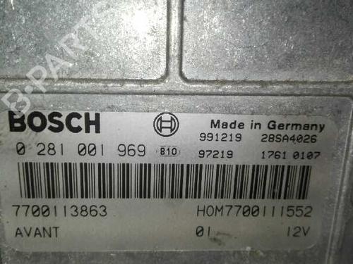 Engine control unit (ECU) RENAULT MEGANE I Classic (LA0/1_) 1.9 dTi (LA08, LA0N, LA0K) | BP20783105M57 