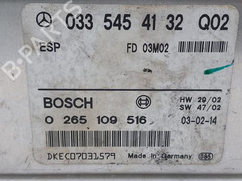 ESP ECU MERCEDES-BENZ E-CLASS (W211) E 220 CDI (211.006) | BP21097308M58 